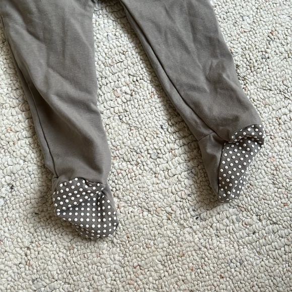 Monica & Andy Zippered Footie Pajama - Picture 5 of 6